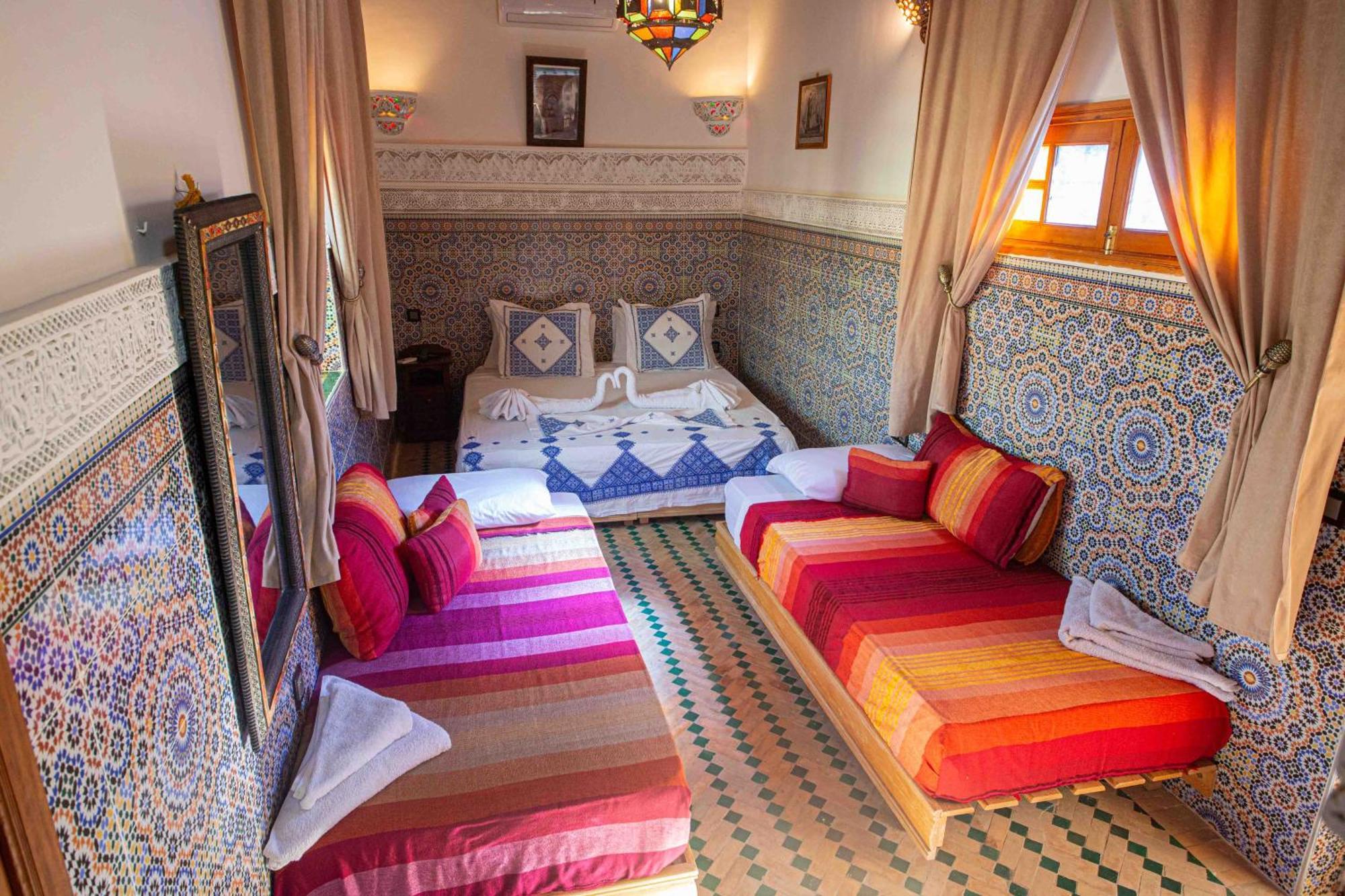 Riad Le Petit Patrimoine De Фес Экстерьер фото