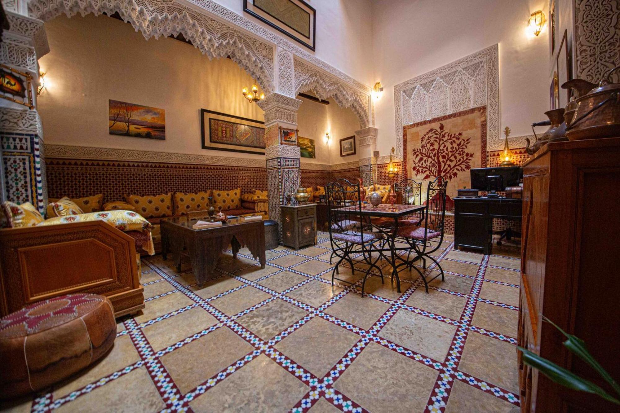 Riad Le Petit Patrimoine De Фес Экстерьер фото