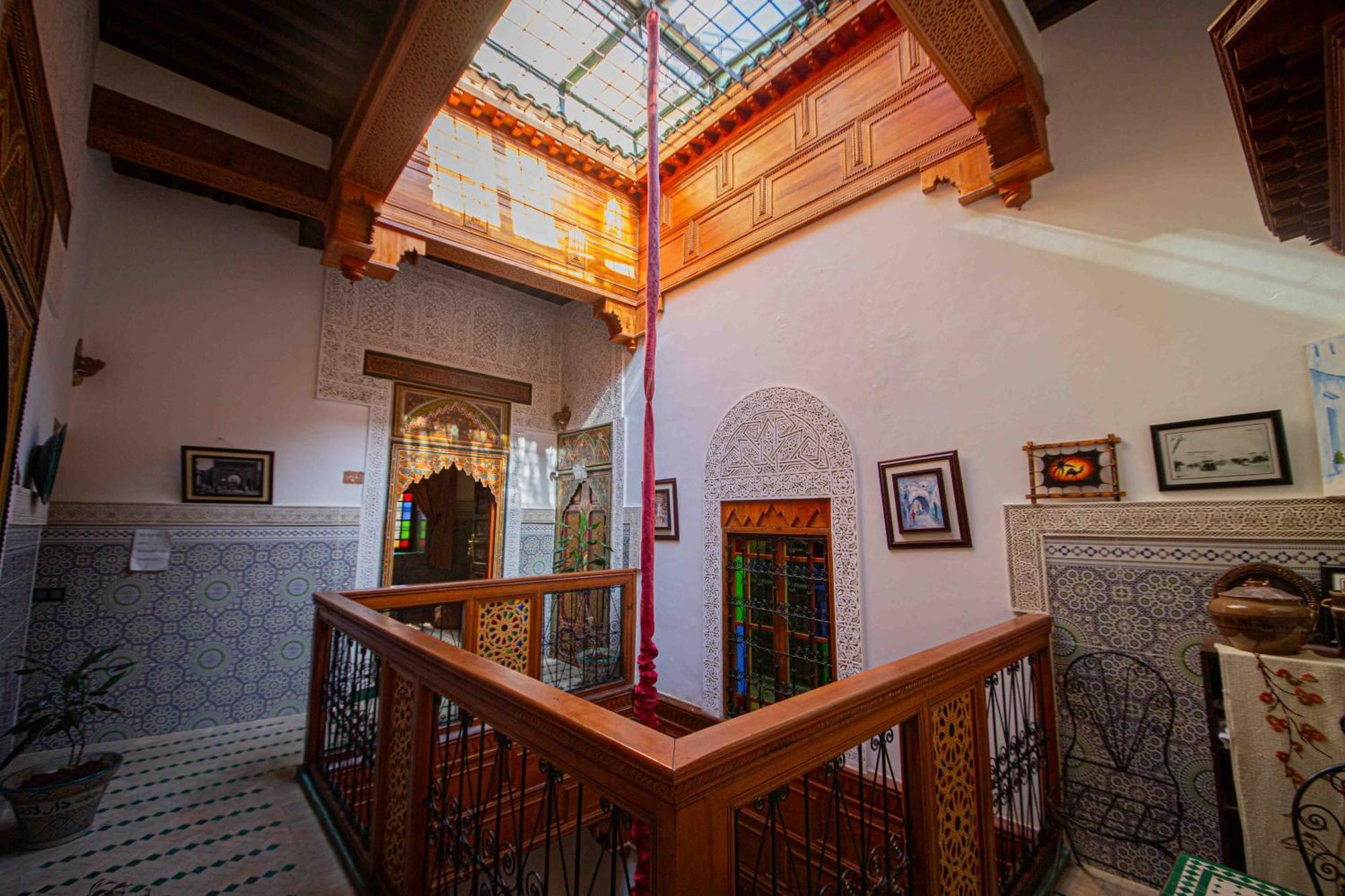 Riad Le Petit Patrimoine De Фес Экстерьер фото